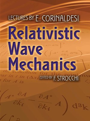 cover image of Relativistic Wave Mechanics